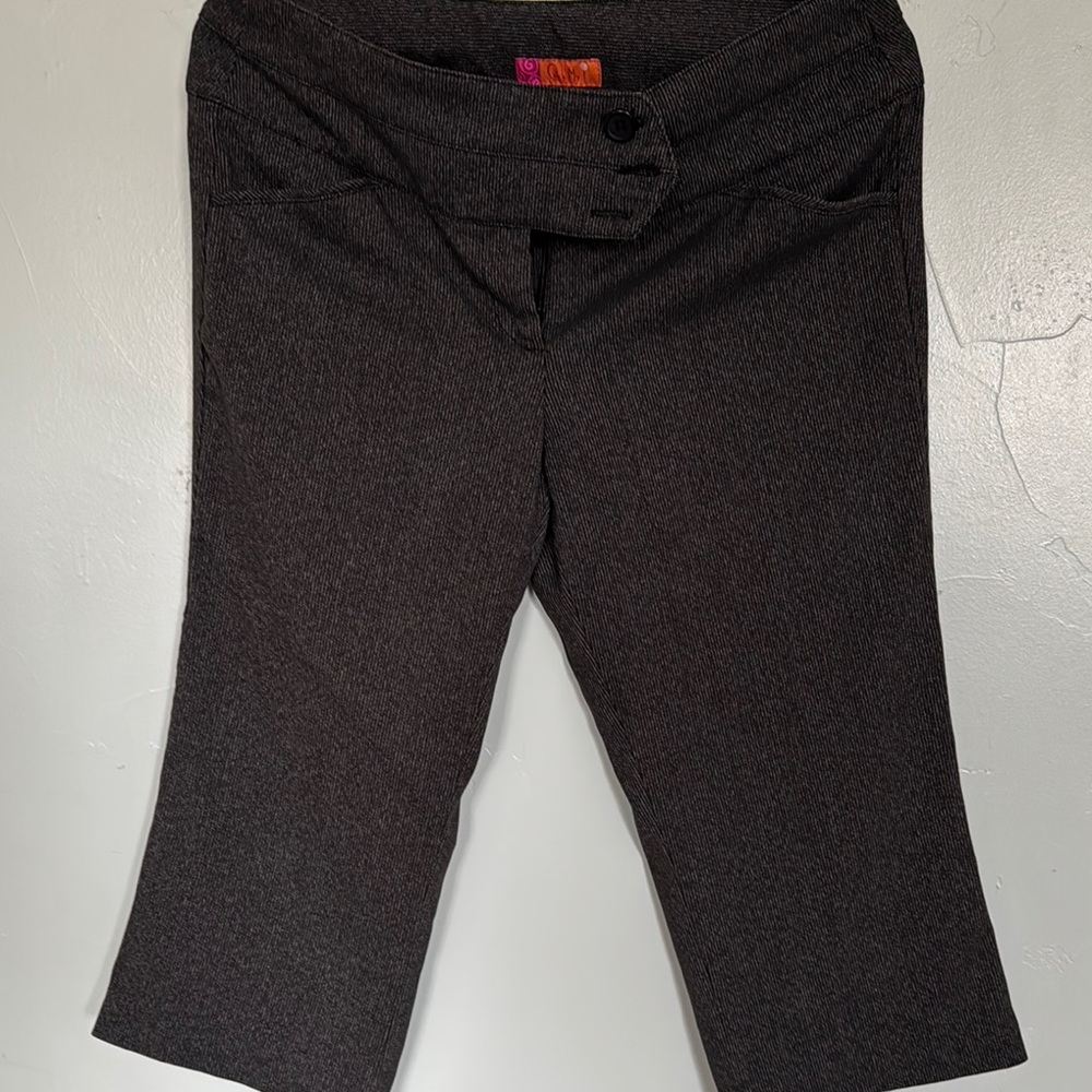 Stylish Gray Cropped Pants